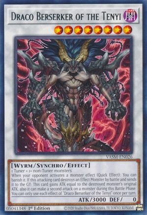 Image of Draco Berserker of the Tenyi [VASM-EN026] Rare