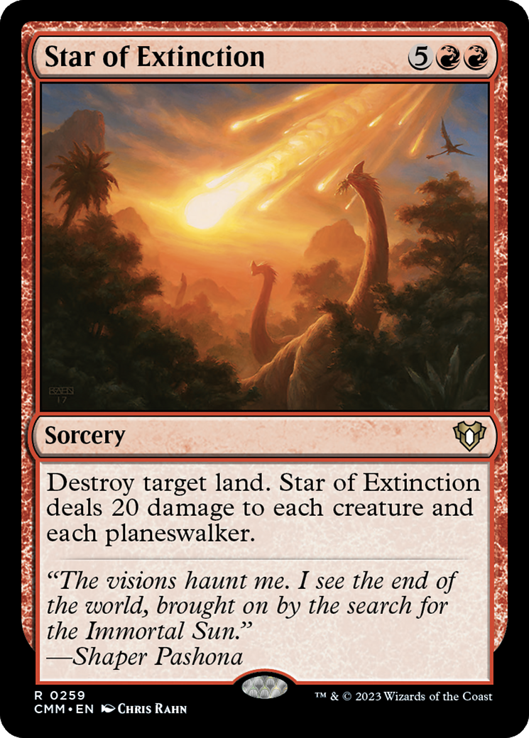Image of Star of Extinction [Commander Masters]
