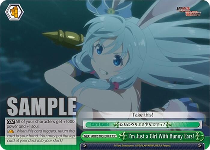 Image of I'm Just a Girl with Bunny Ears! (ARI/S103-E043 CR) [Arifureta: From Commonplace to World's Strongest]