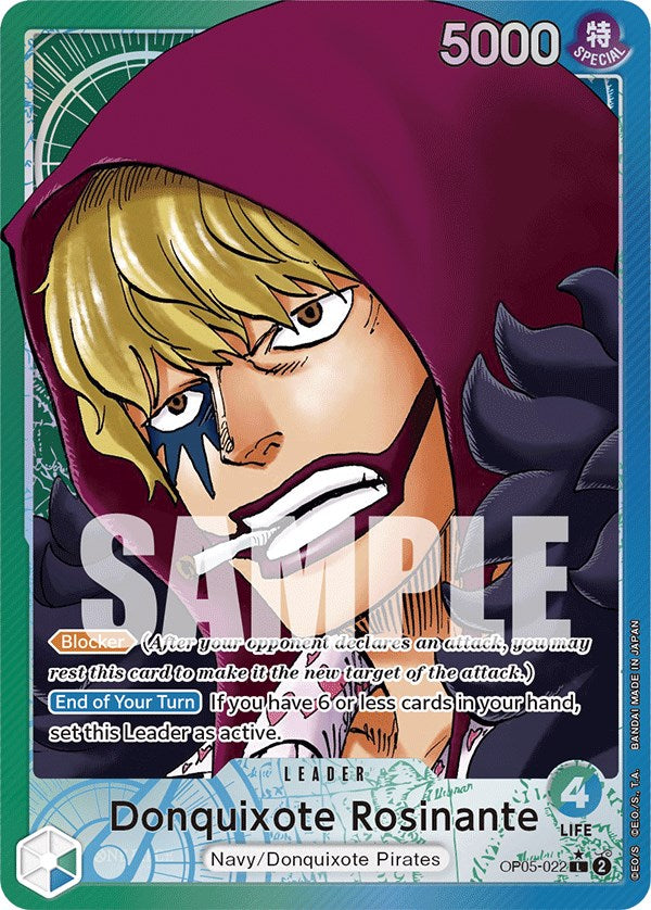 Image of Donquixote Rosinante (Alternate Art) [Awakening of the New Era]