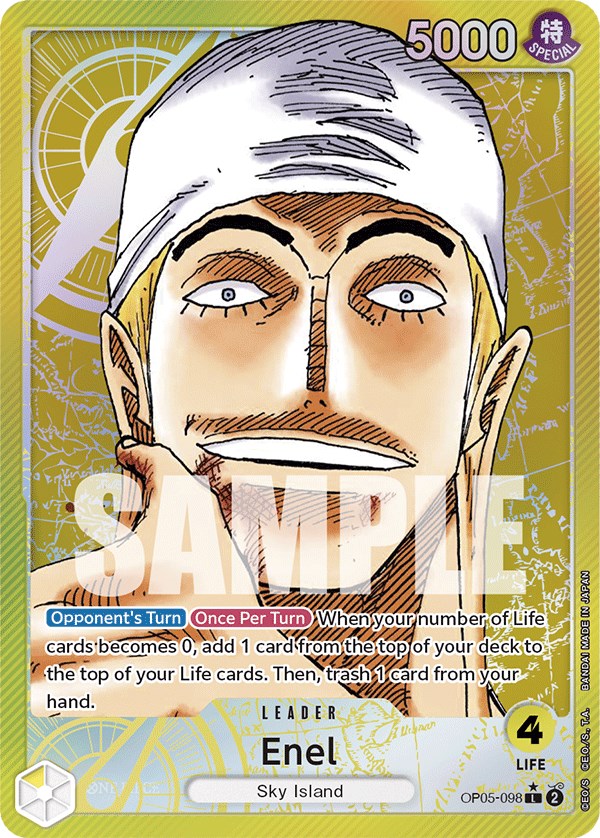 Image of Enel (Alternate Art) [Awakening of the New Era]