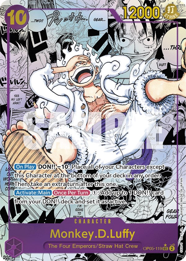 Image of Monkey.D.Luffy (Alternate Art)(Manga) [Awakening of the New Era]