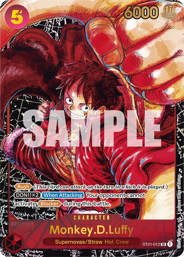 Image of Monkey.D.Luffy (Alternate Art) [Starter Deck: Straw Hat Crew]