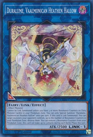 Image of Duralume, Vaalmonican Heathen Hallow [VASM-EN033] Super Rare