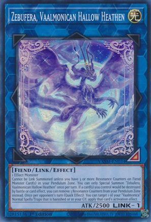 Image of Zebufera, Vaalmonican Hallow Heathen [VASM-EN034] Super Rare