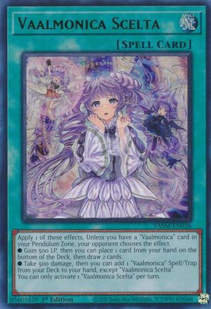 Image of Vaalmonica Scelta [VASM-EN036] Ultra Rare