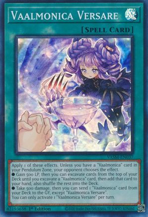 Image of Vaalmonica Versare [VASM-EN037] Super Rare