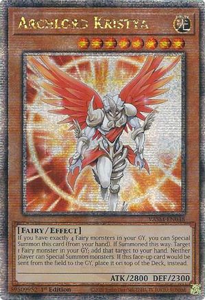 Image of Archlord Kristya (Quarter Century Secret Rare) [VASM-EN048] Quarter Century Secret Rare
