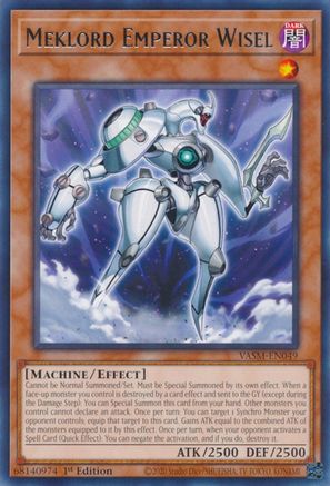 Image of Meklord Emperor Wisel [VASM-EN049] Rare