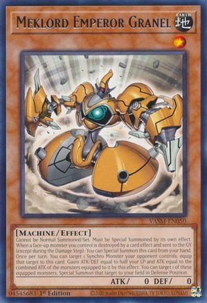 Image of Meklord Emperor Granel [VASM-EN050] Rare