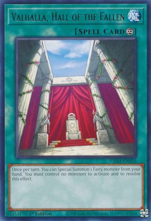 Image of Valhalla, Hall of the Fallen [VASM-EN056] Rare
