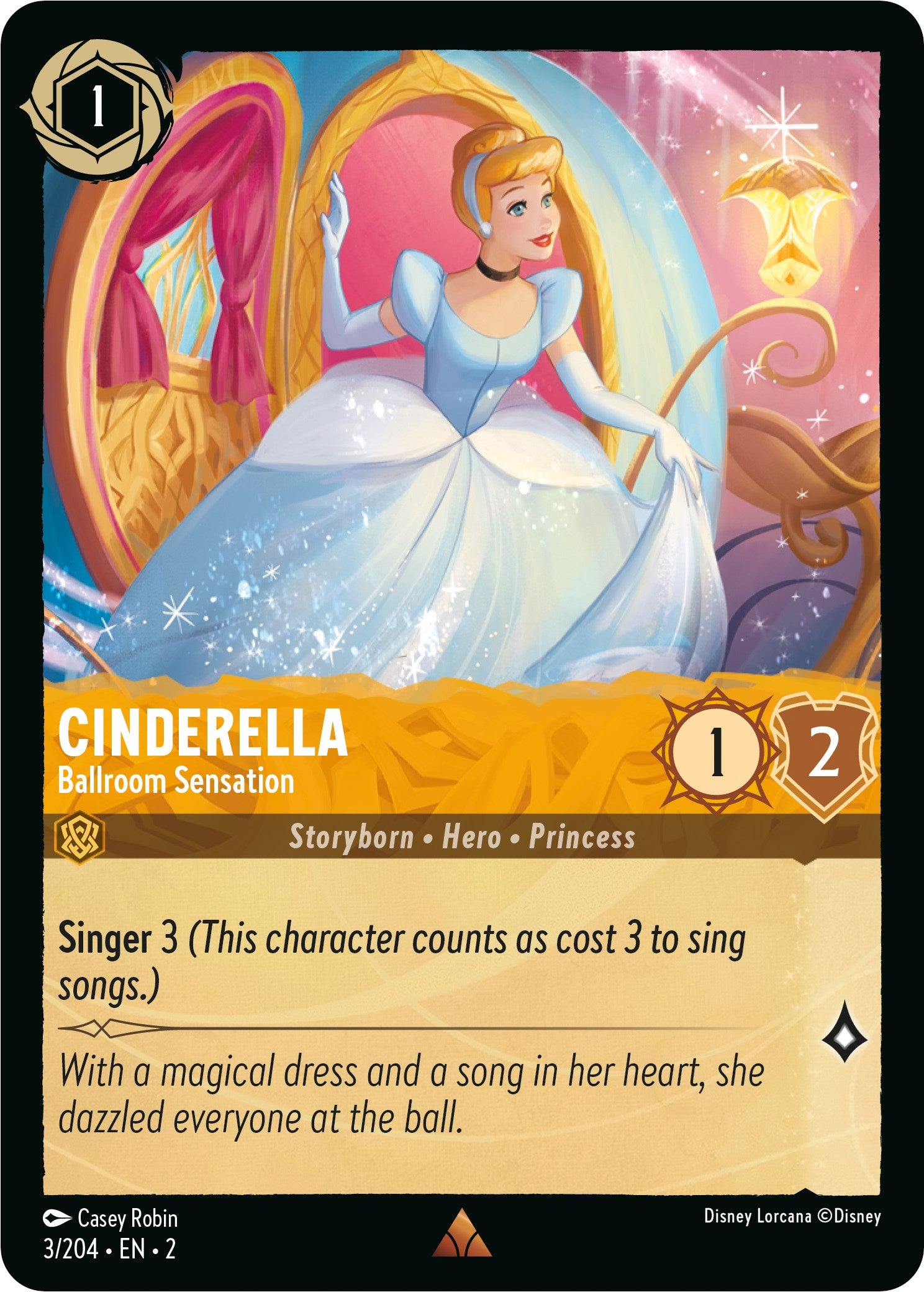 Image of Cinderella - Ballroom Sensation (3/204) [Rise of the Floodborn]