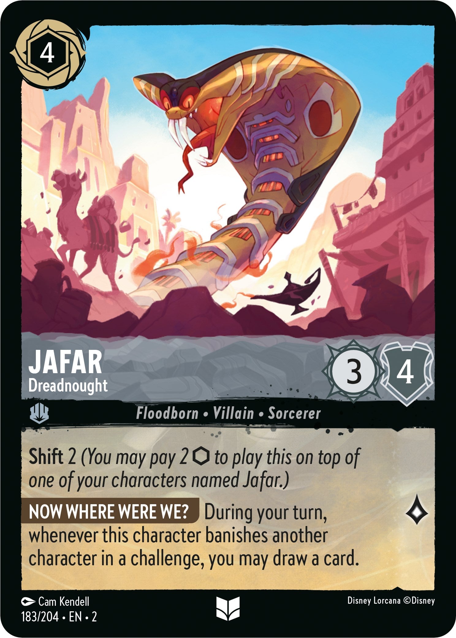 Image of Jafar - Dreadnought (183/204) [Rise of the Floodborn]