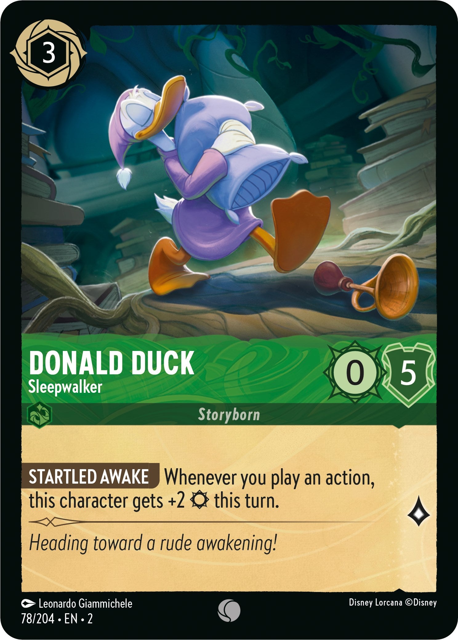 Image of Donald Duck - Sleepwalker (78/204) [Rise of the Floodborn]