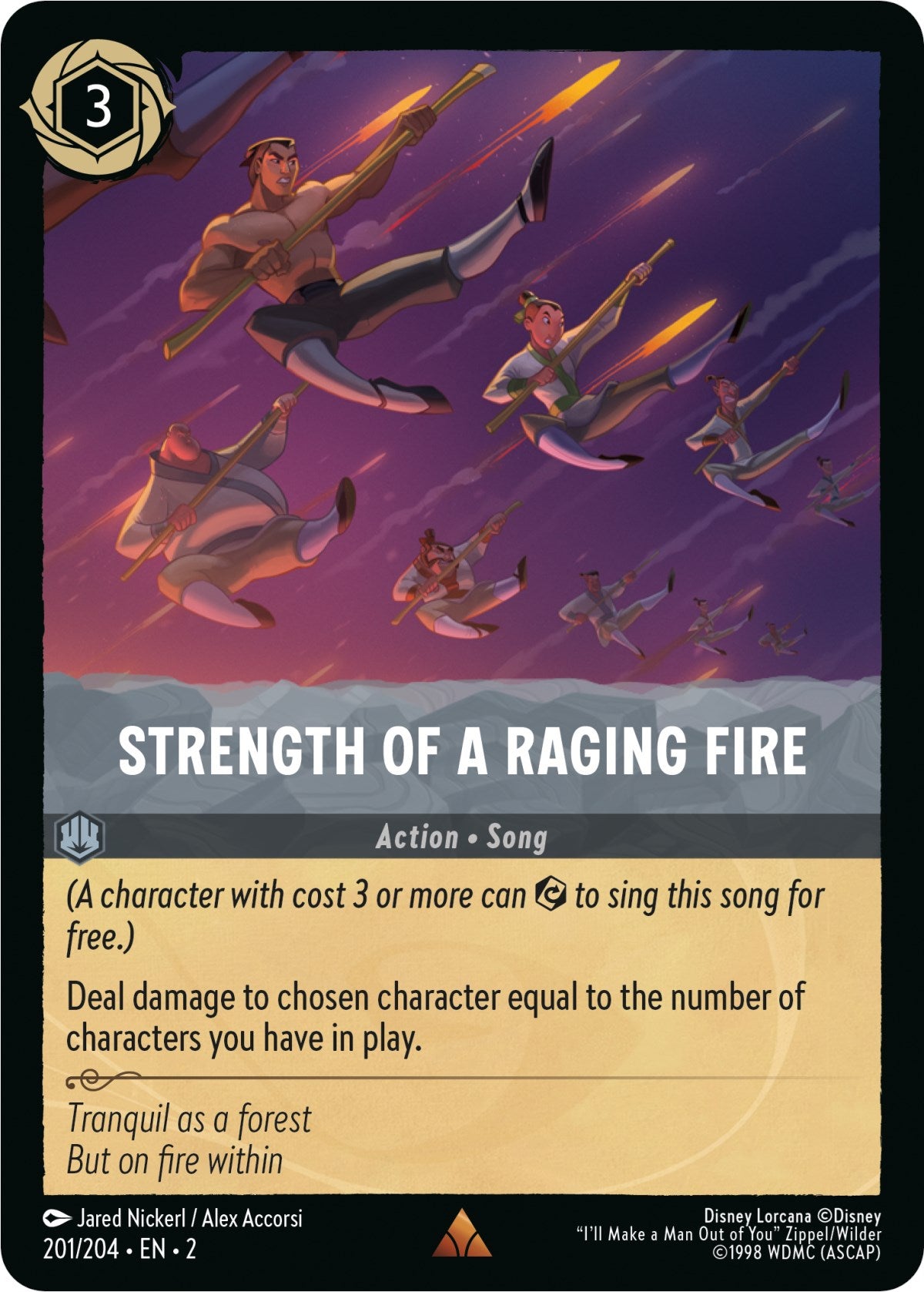 Image of Strength of a Raging Fire (201/204) [Rise of the Floodborn]