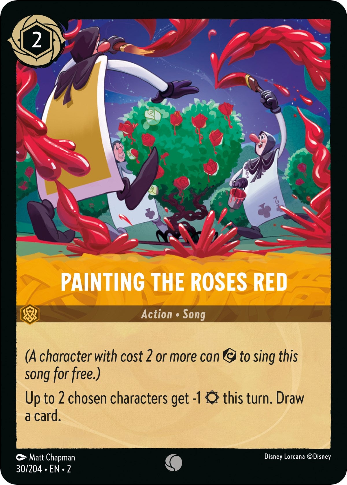 Image of Painting the Roses Red (30/204) [Rise of the Floodborn]