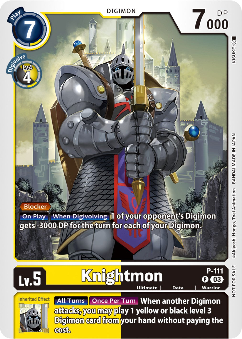 Image of Knightmon [P-111] (3rd Anniversary Survey Pack) [Promotional Cards]