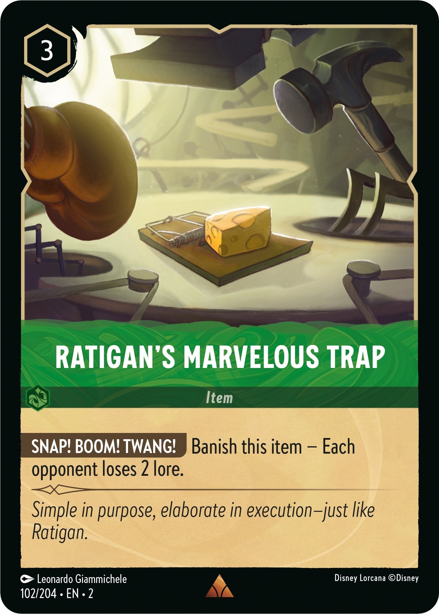 Image of Ratigan's Marvelous Trap (102/204) [Rise of the Floodborn]