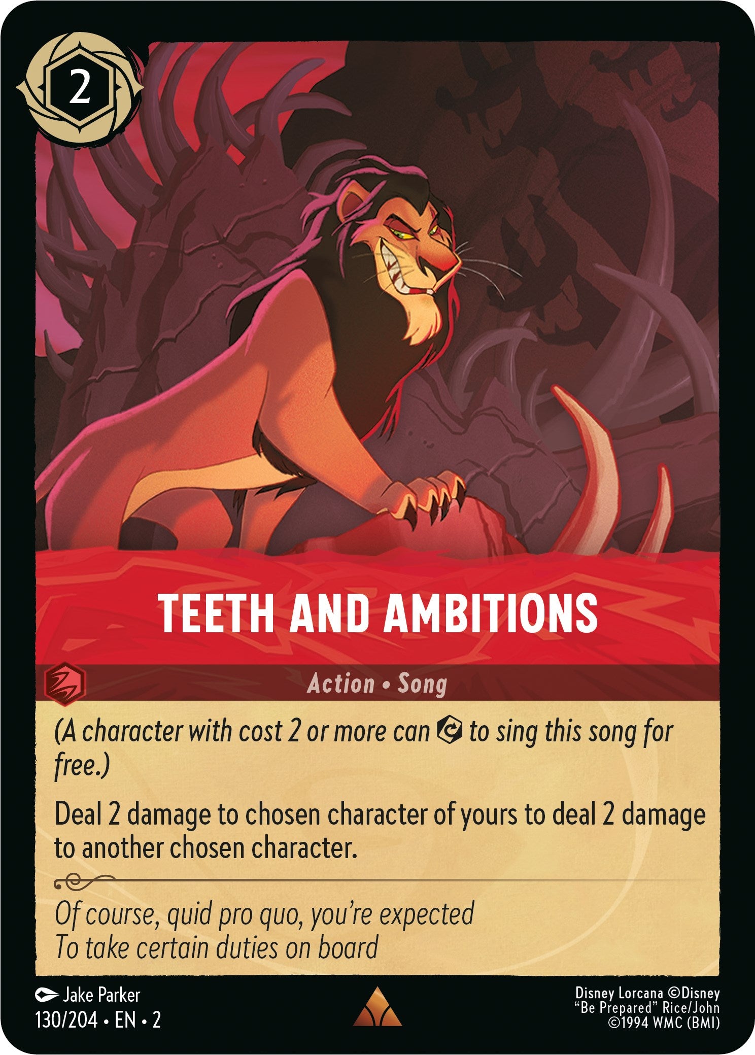 Image of Teeth and Ambitions (130/204) [Rise of the Floodborn]