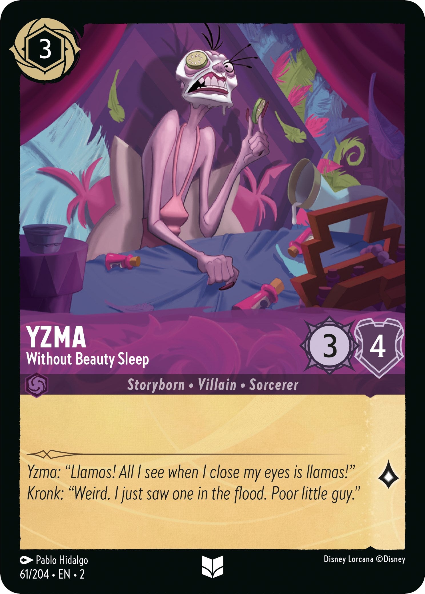 Image of Yzma - Without Beauty Sleep (61/204) [Rise of the Floodborn]