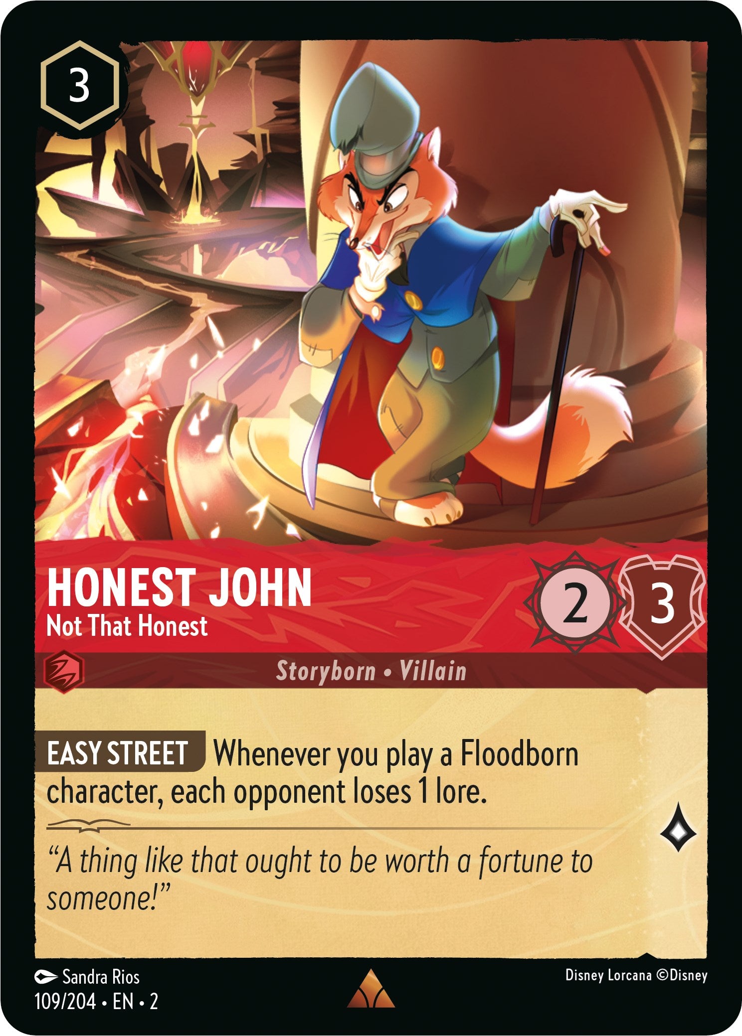 Image of Honest John - Not That Honest (109/204) [Rise of the Floodborn]