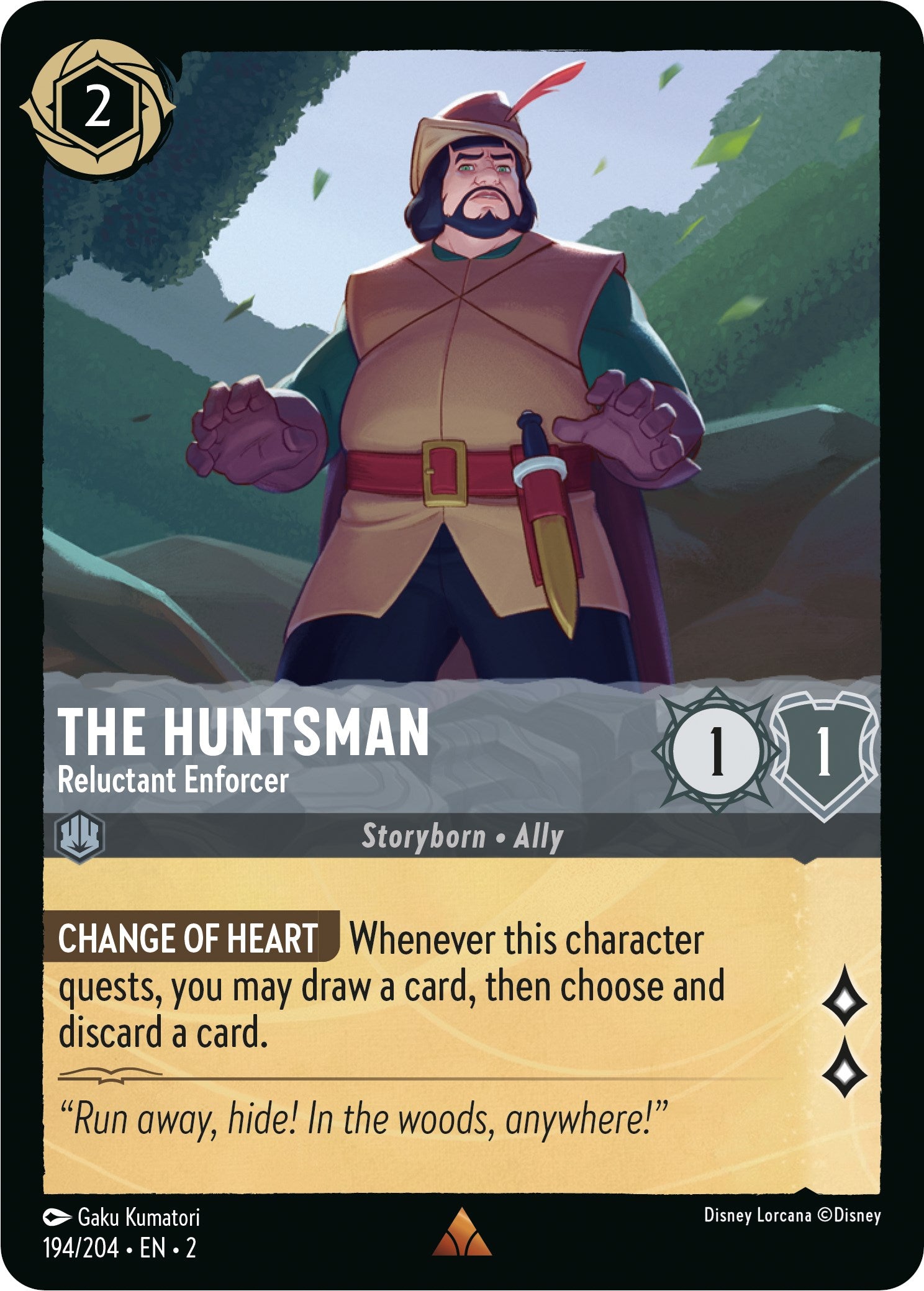Image of The Huntsman - Reluctant Enforcer (194/204) [Rise of the Floodborn]