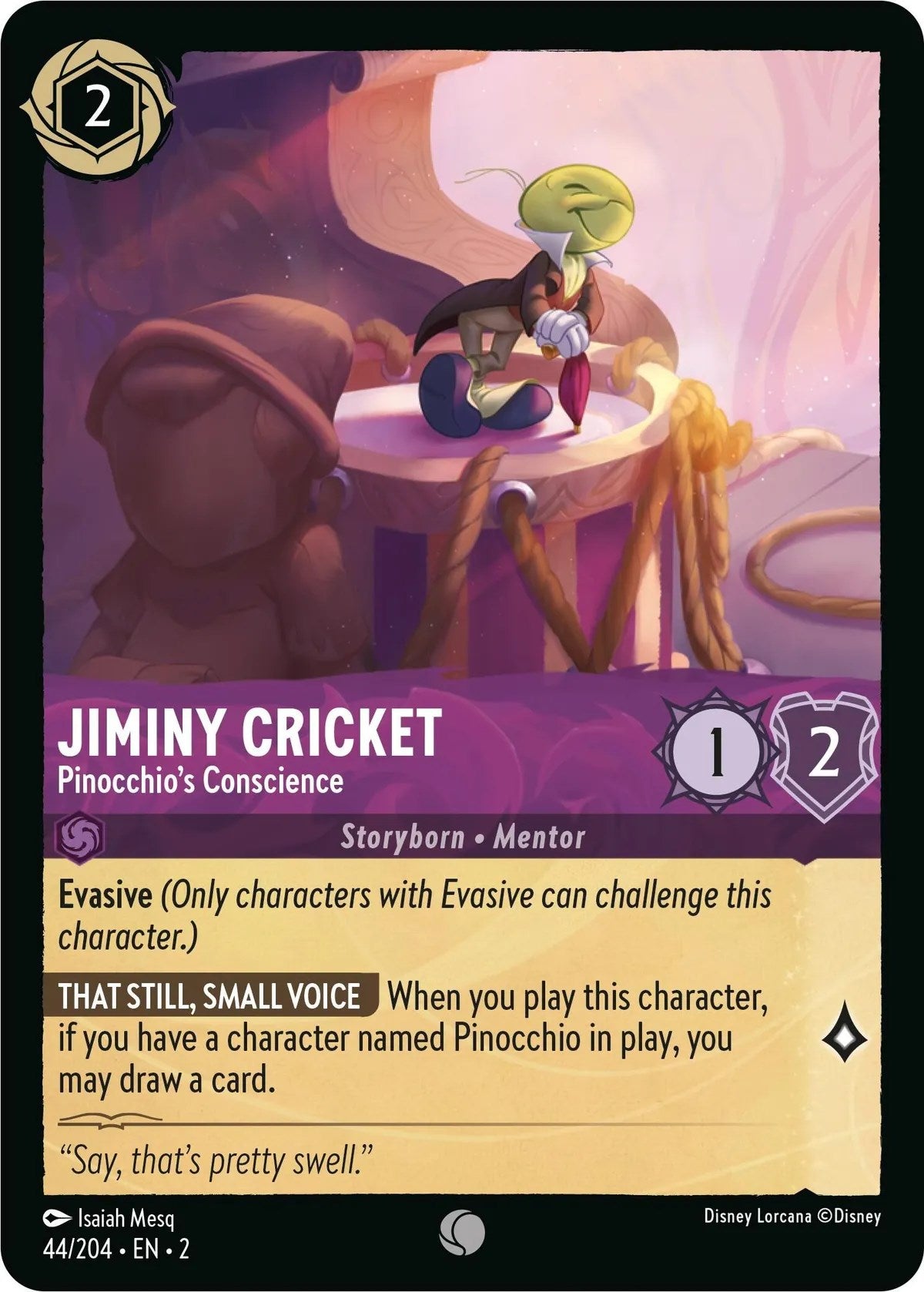 Image of Jiminy Cricket - Pinocchio's Conscience (44/204) [Rise of the Floodborn]