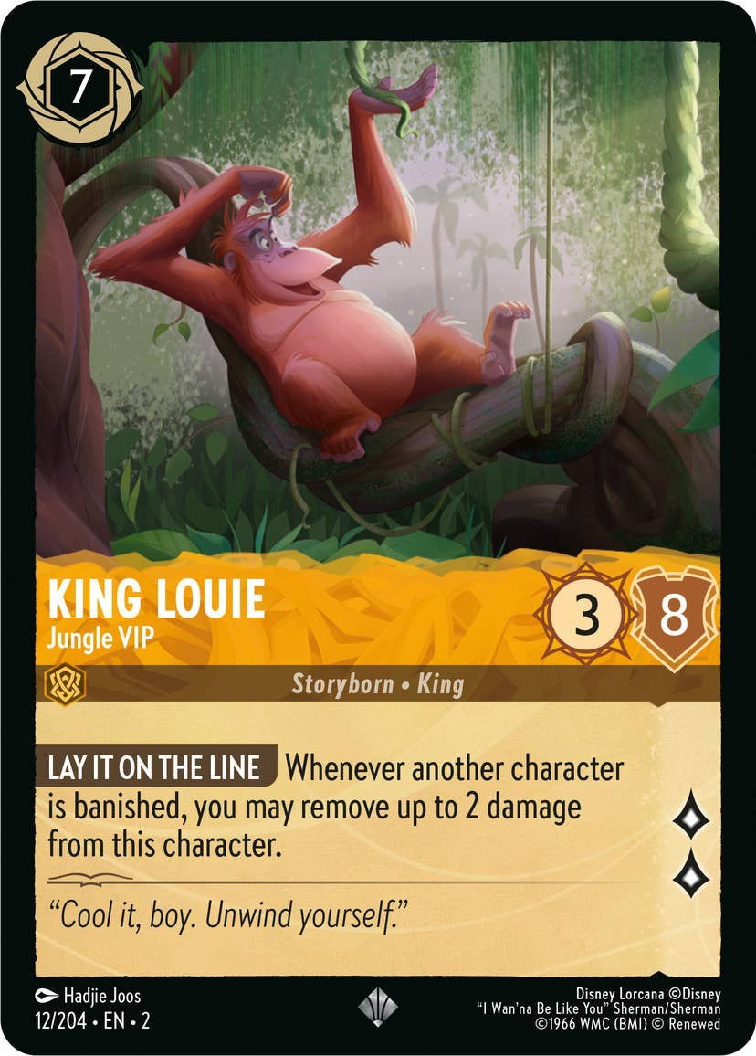 Image of King Louie - Jungle VIP (12/204) [Rise of the Floodborn]
