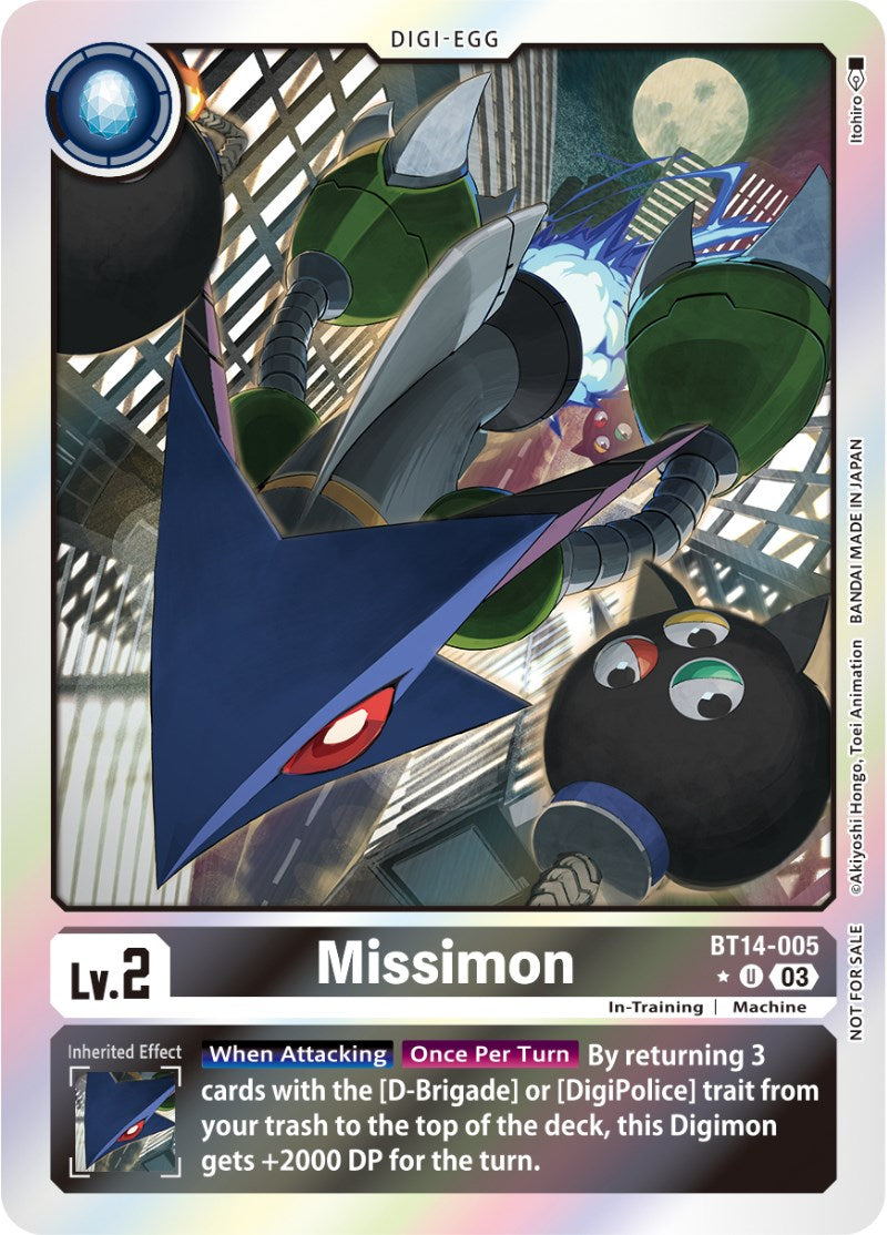 Image of Missimon [BT14-005] (Blast Ace Box Promotion Pack) [Blast Ace]