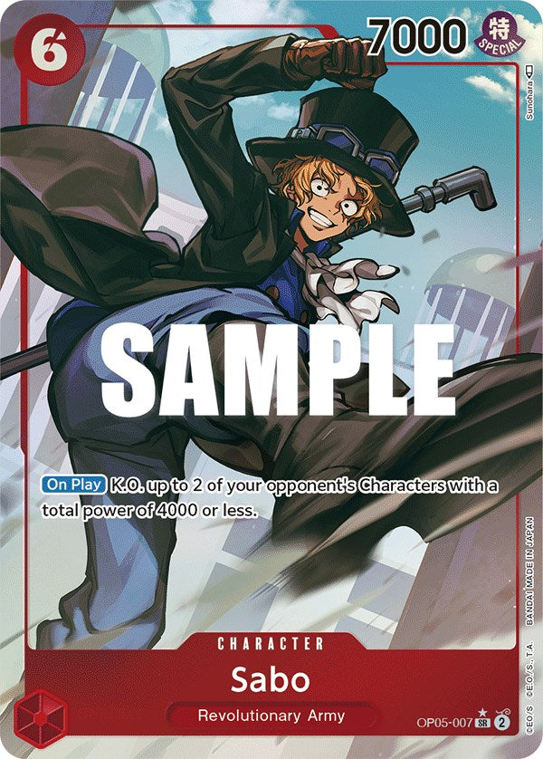 Image of Sabo (Alternate Art) [Awakening of the New Era]