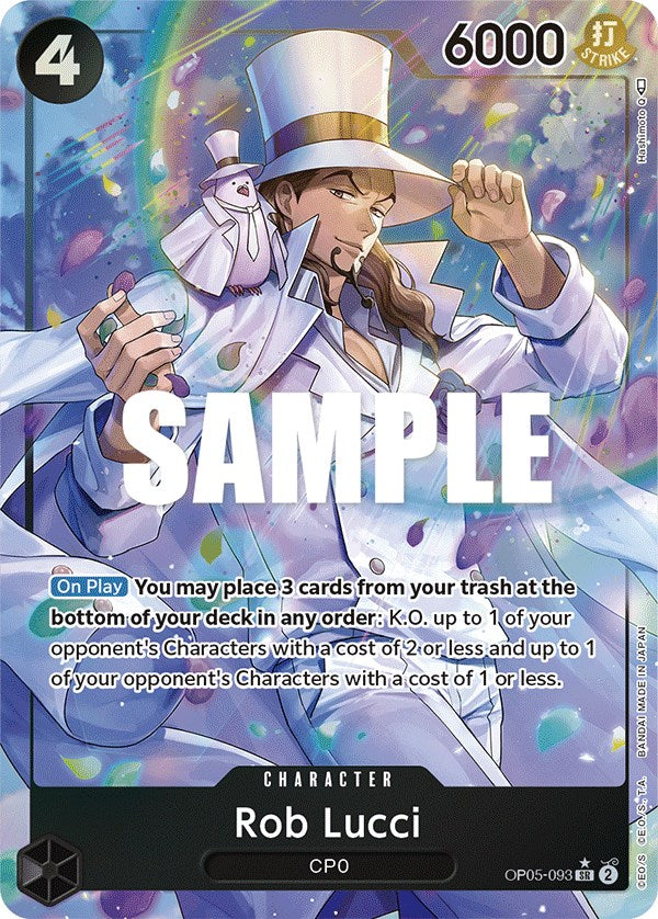 Image of Rob Lucci (Alternate Art) [Awakening of the New Era]