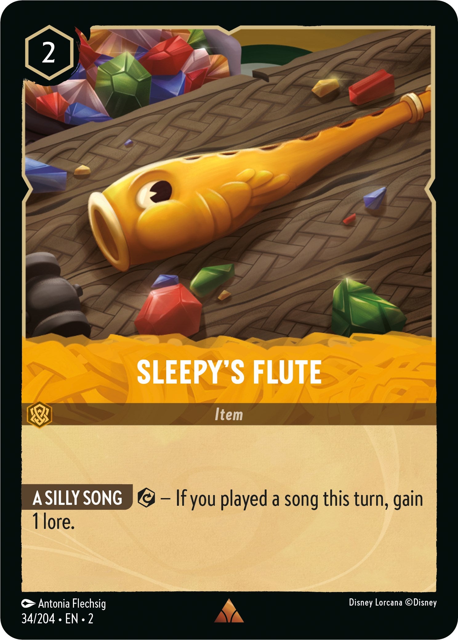 Image of Sleepy's Flute (34/204) [Rise of the Floodborn]