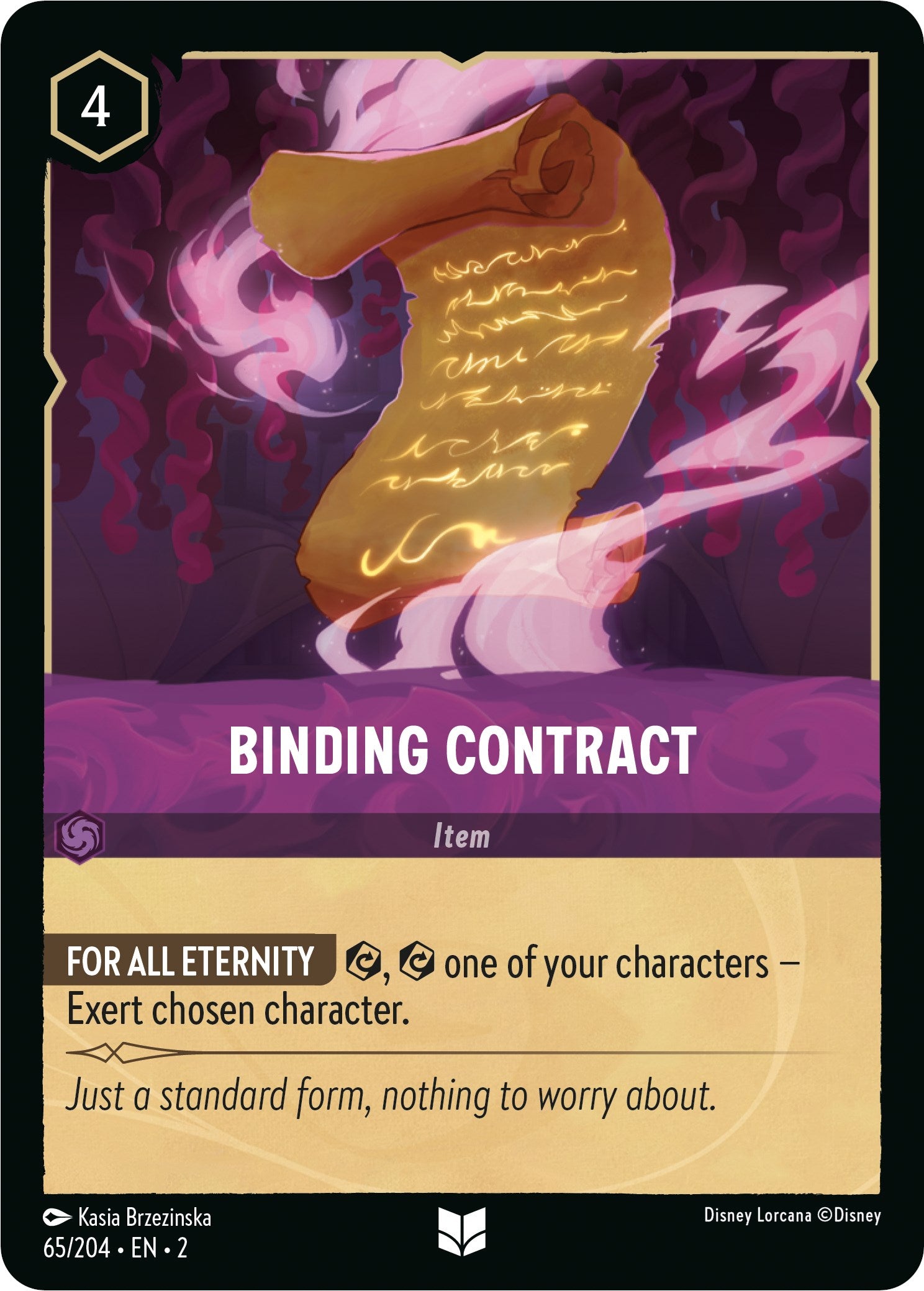 Image of Binding Contract (65/204) [Rise of the Floodborn]