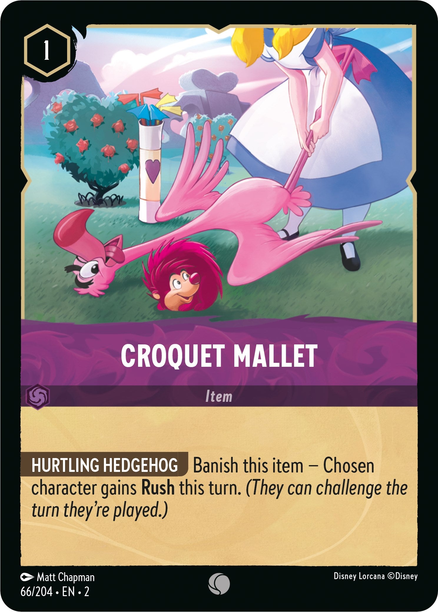 Image of Croquet Mallet (66/204) [Rise of the Floodborn]