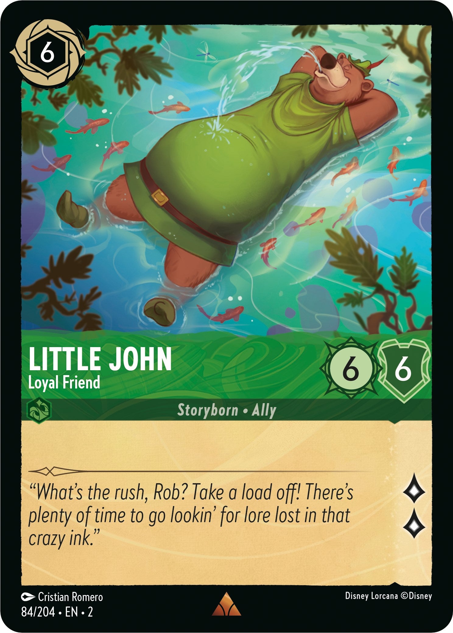 Image of Little John - Loyal Friend (84/204) [Rise of the Floodborn]