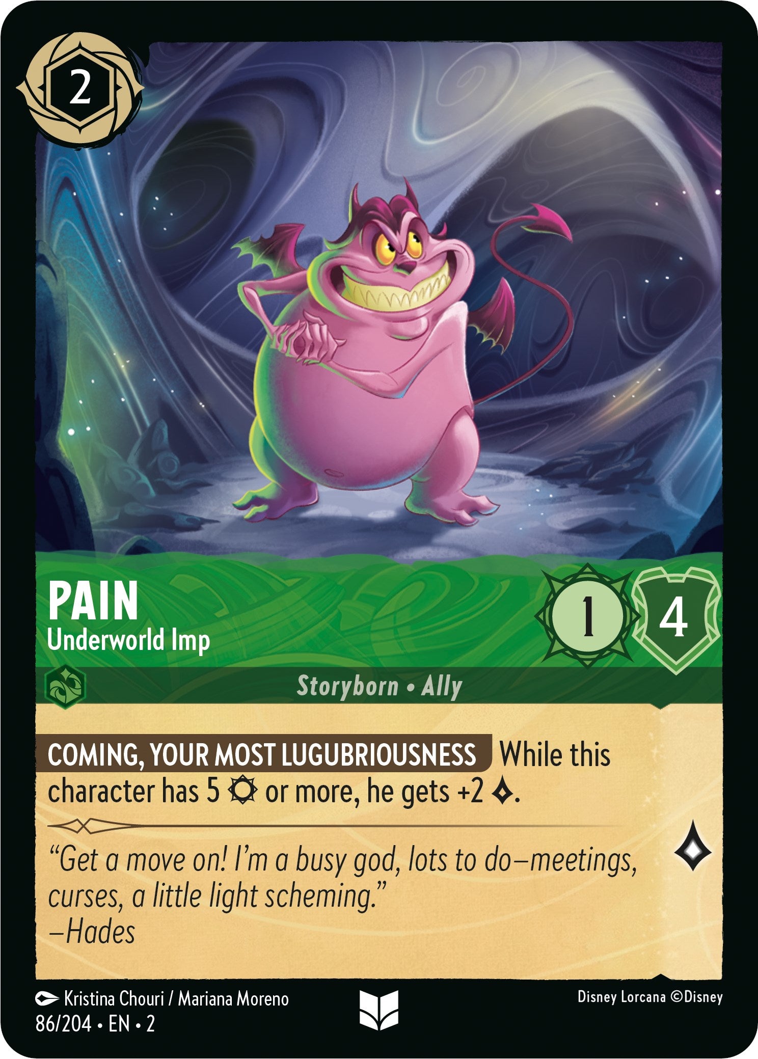 Image of Pain - Underworld Imp (86/204) [Rise of the Floodborn]