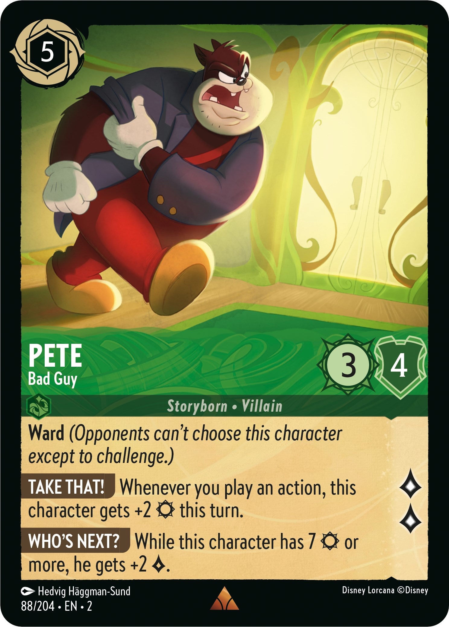 Image of Pete - Bad Guy (88/204) [Rise of the Floodborn]