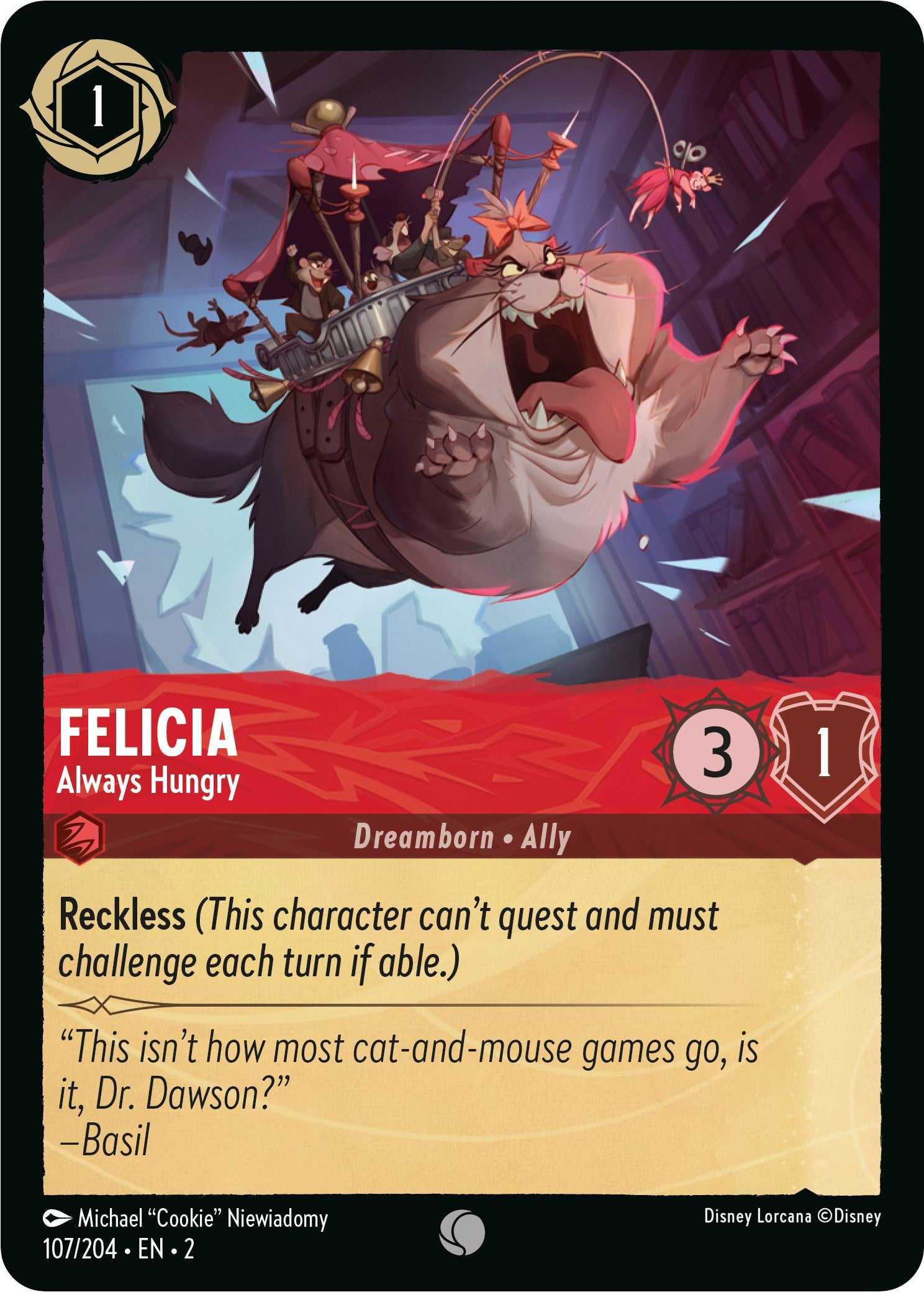 Image of Felicia - Always Hungry (107/204) [Rise of the Floodborn]