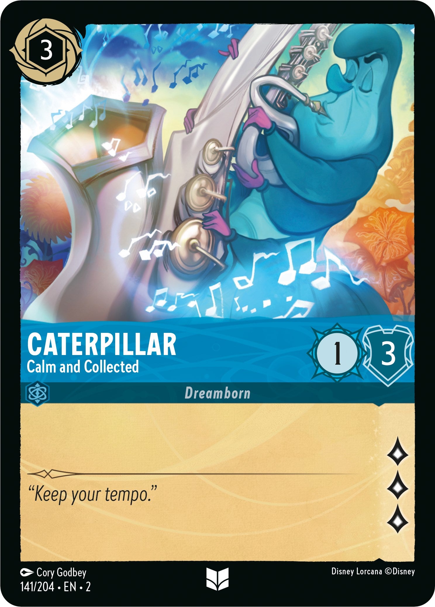 Image of Caterpillar - Calm and Collected (141/204) [Rise of the Floodborn]