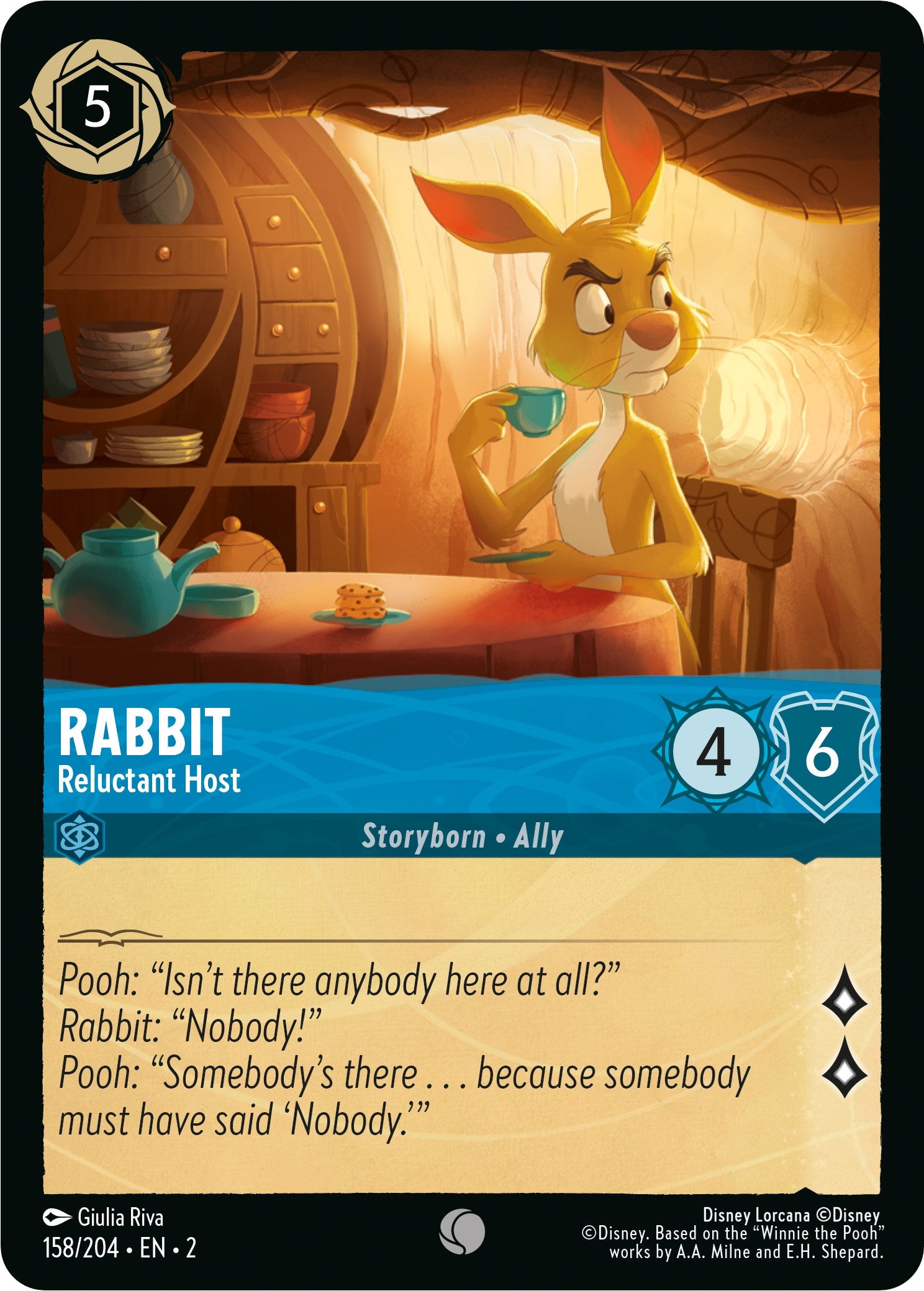 Image of Rabbit - Reluctant Host (158/204) [Rise of the Floodborn]