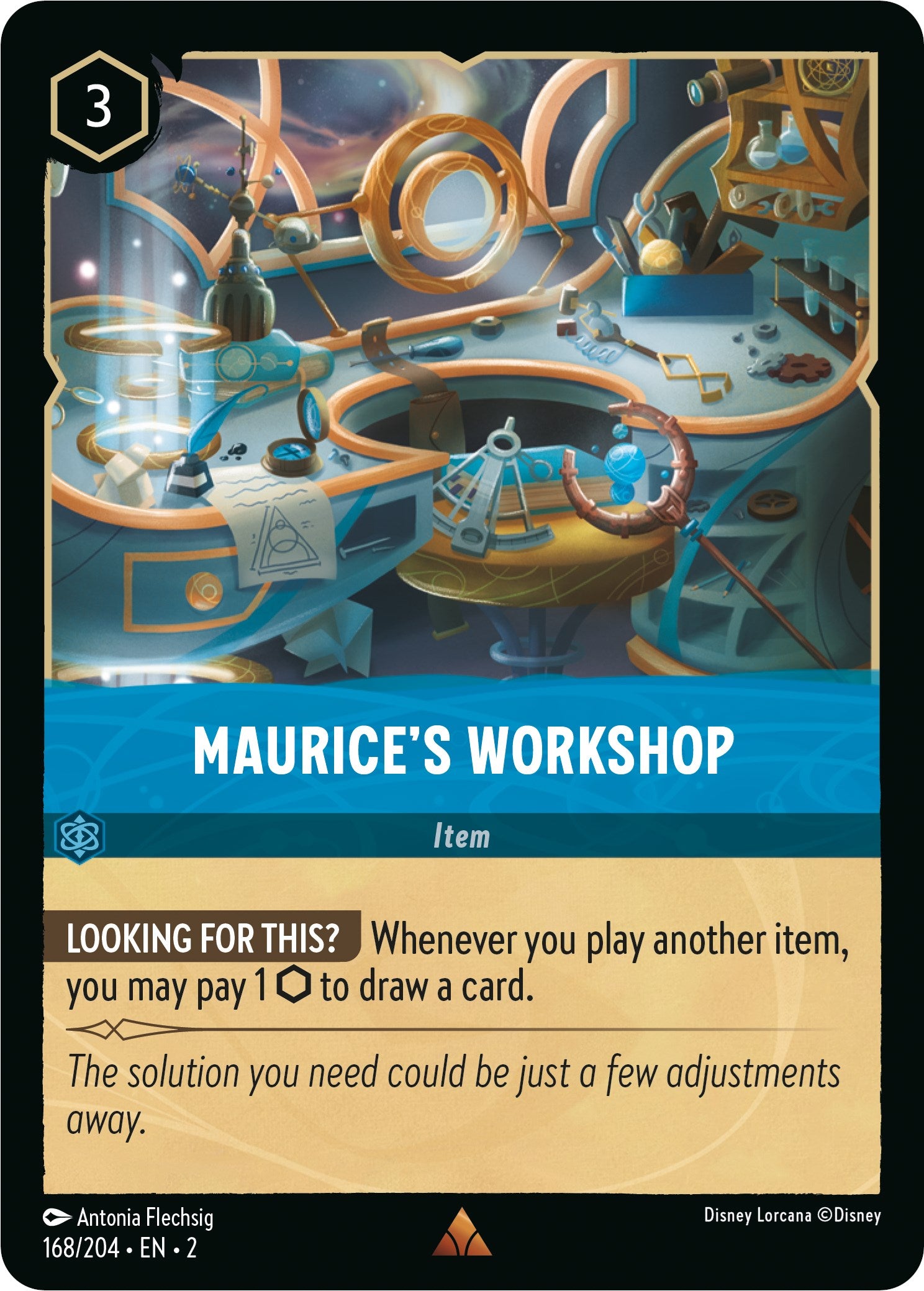 Image of Maurice's Workshop (168/204) [Rise of the Floodborn]