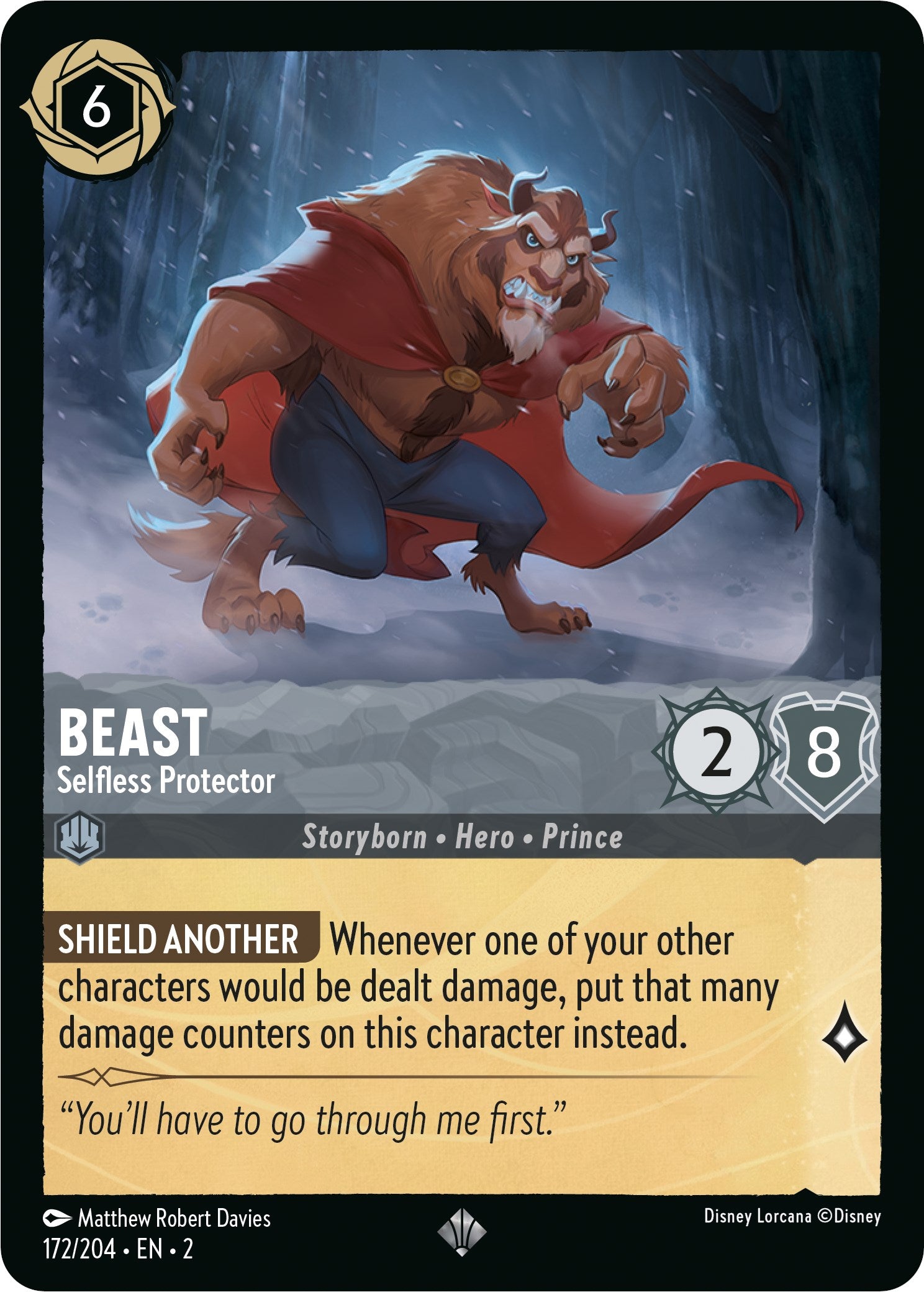 Image of Beast - Selfless Protector (172/204) [Rise of the Floodborn]