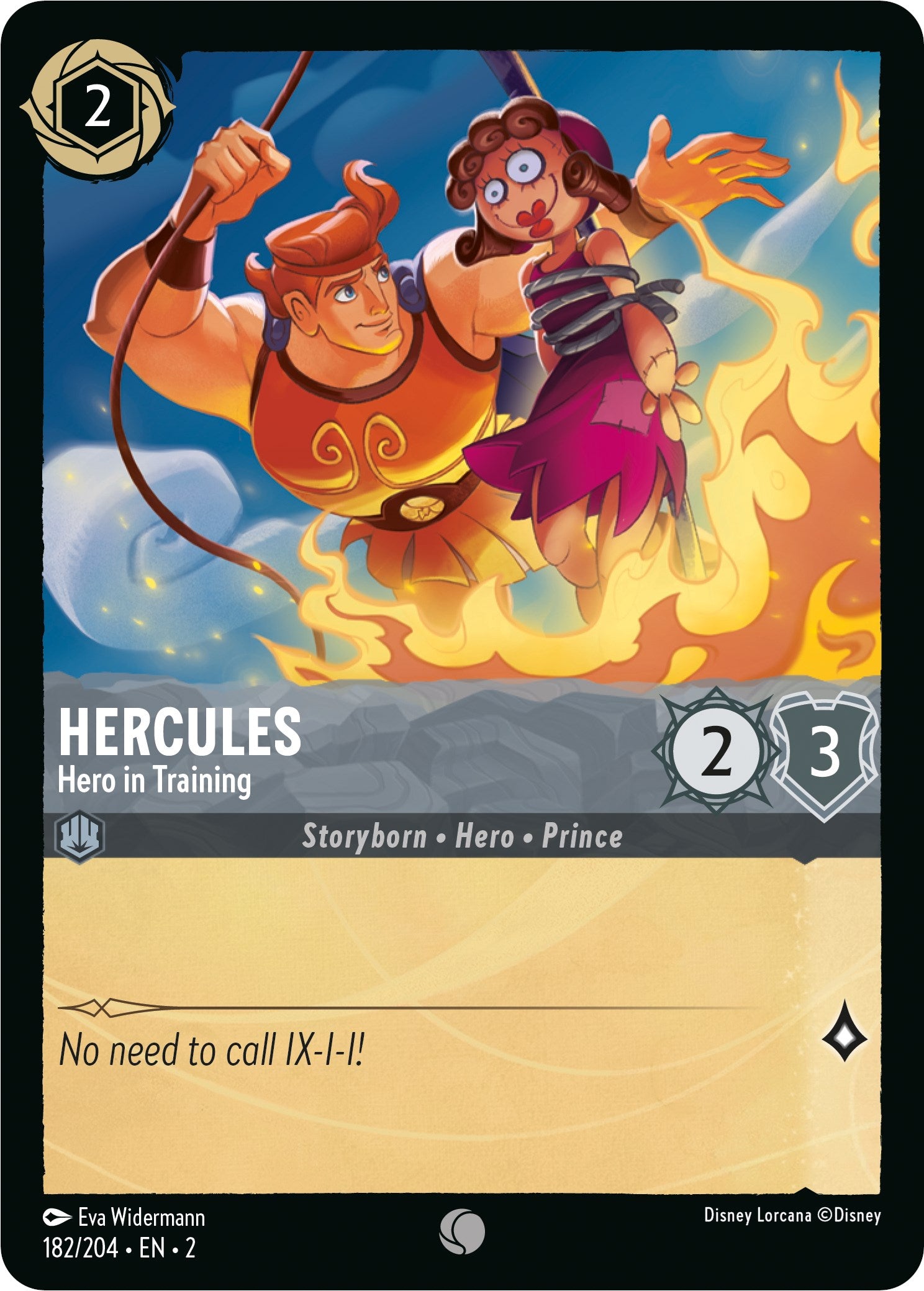 Image of Hercules - Hero in Training (182/204) [Rise of the Floodborn]