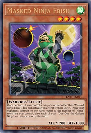 Image of Masked Ninja Ebisu [LART-EN064] Ultra Rare
