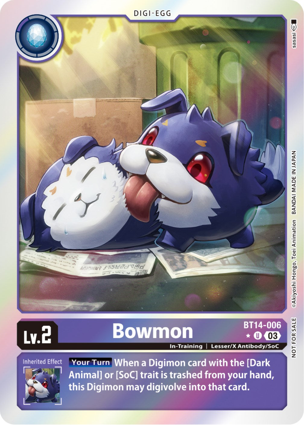 Image of Bowmon [BT14-006] (Blast Ace Box Promotion Pack) [Blast Ace]