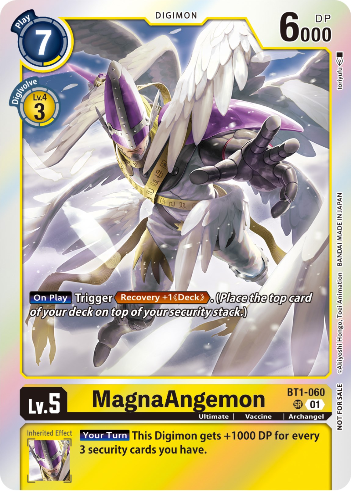 Image of MagnaAngemon [BT1-060] (Blast Ace Double Pack Set) [Release Special Booster Ver.1.5]