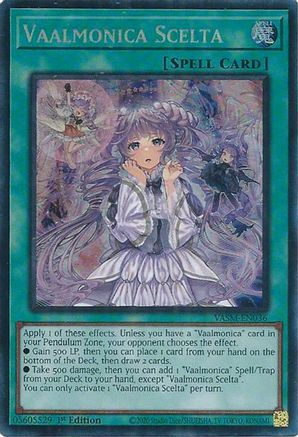 Image of Vaalmonica Scelta (CR) [VASM-EN036] Collector's Rare