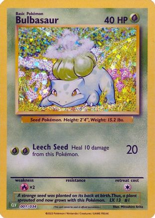 Image of Bulbasaur [Trading Card Game Classic]