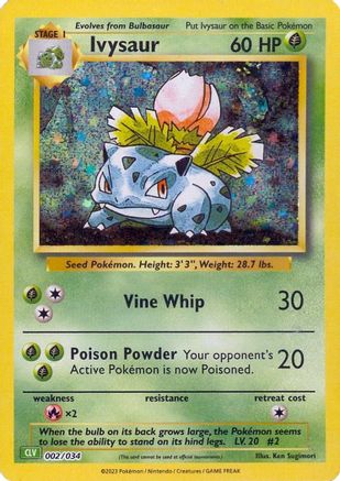 Image of Ivysaur [Trading Card Game Classic]