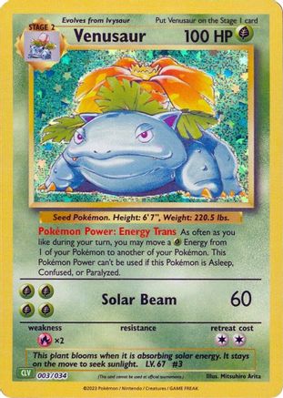 Image of Venusaur [Trading Card Game Classic]